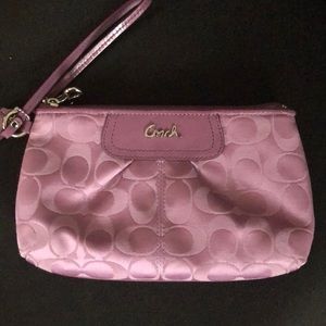 Coach wristlet
